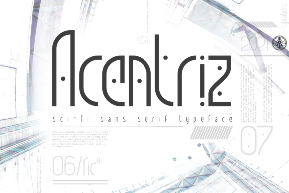 Acentriz: A Modern Display Font for Editorial Impact
