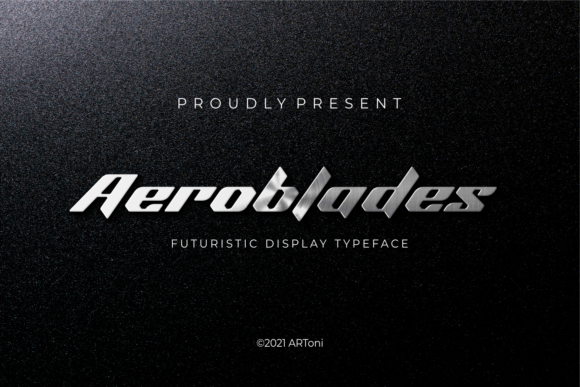 Aeroblades: A Display Typeface That Elevates Your Brand