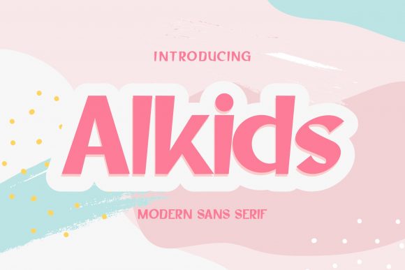 Alkids: A Playful Yet Polished Display Font