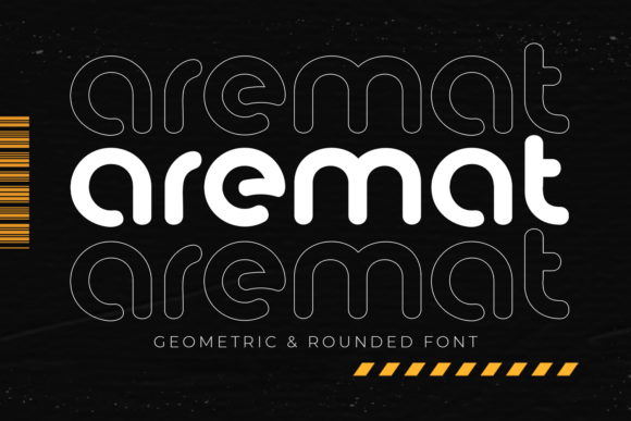 Aremat Display Font for Professional Branding