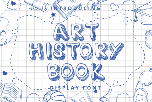 Art History Book: A Display Font That Adds Charm to Real Branding Projects