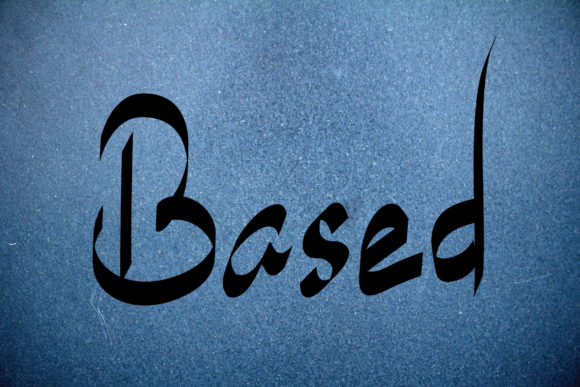 Based: A Joyful Display Font for Editorial Moments