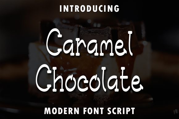 Caramel Chocolate Font: A Sweet, Playful Display Typeface for Makers