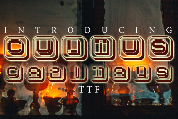 Cultus Capitals: A Display Font That Makes Your Brand Shine