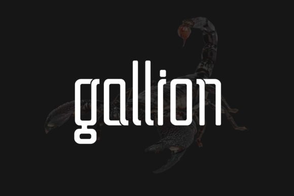 Gallion: A Modern Display Font That Elevates Digital Branding