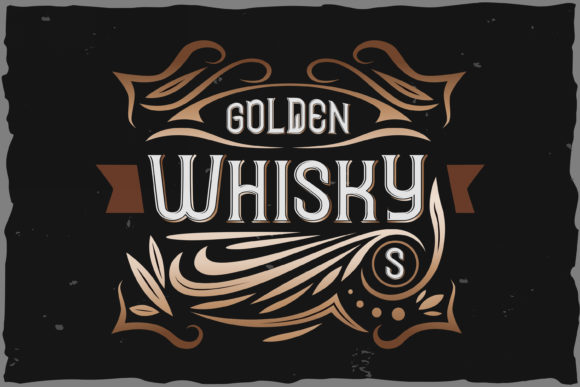 Golden Whisky: A Display Font That Builds Brand Trust