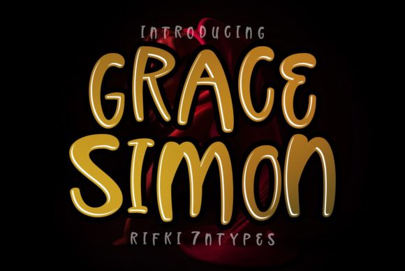 Grace Simon: A Friendly Display Font That Feels Like a Smile