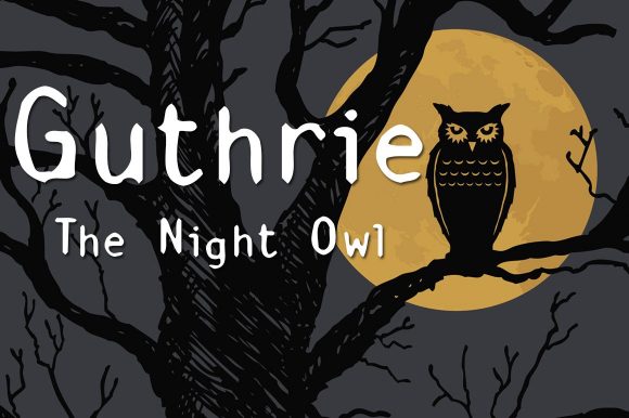 Guthrie: A Display Font That Feels Like Handmade Magic