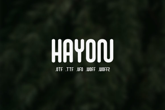 Hayon: A Display Font That Makes Your Brand Feel Intentional