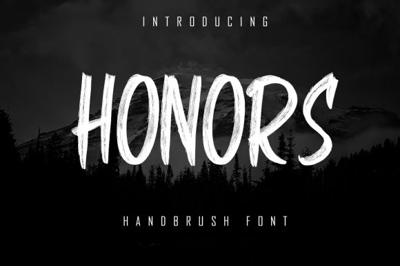 Honors: A Display Font That Commands Attention