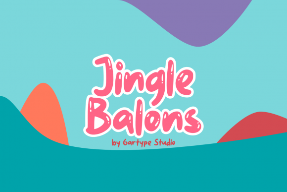 Jingle Balons: A Playful Display Font for Real Branding Projects