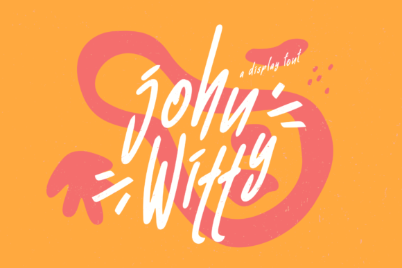 John Witty: A Display Font That Commands Attention