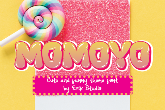 Momoyo Display Font for Handmade Brands & Craft Projects