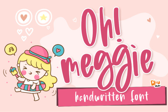 Oh Meggie: A Playful Display Font That Makes Campaigns Instantly Recognizable