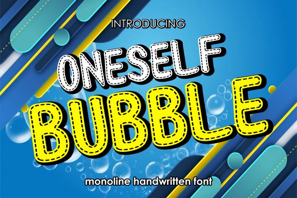Oneself Bubble: A Playful, Polished Display Font for Small Brands