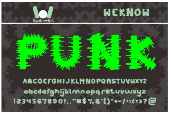 Punk Font: A Bold, Fresh Display Typeface for Standout Branding