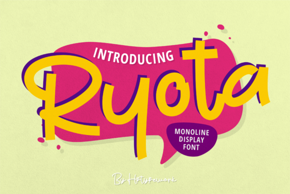 Ryota: A Playful Display Font for Scroll-Stopping Marketing