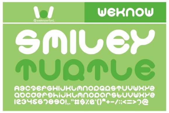 Smiley Turtle: A Display Font That Adds Personality Without Sacrificing Clarity