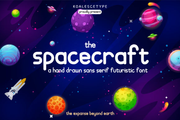 Spacecraft: A Display Font That Launches Your Message