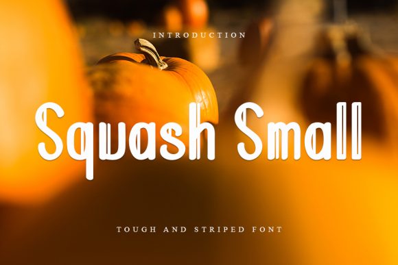 Squash Small: A Display Font for Editorial Impact